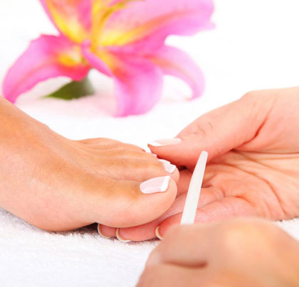 Pampering Manicure and Pedicure